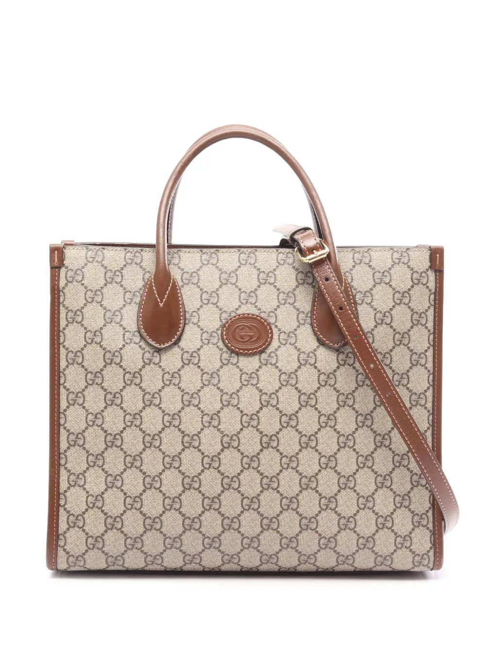 2016-2026 Small GG Supreme Interlocking G Tote satchel
