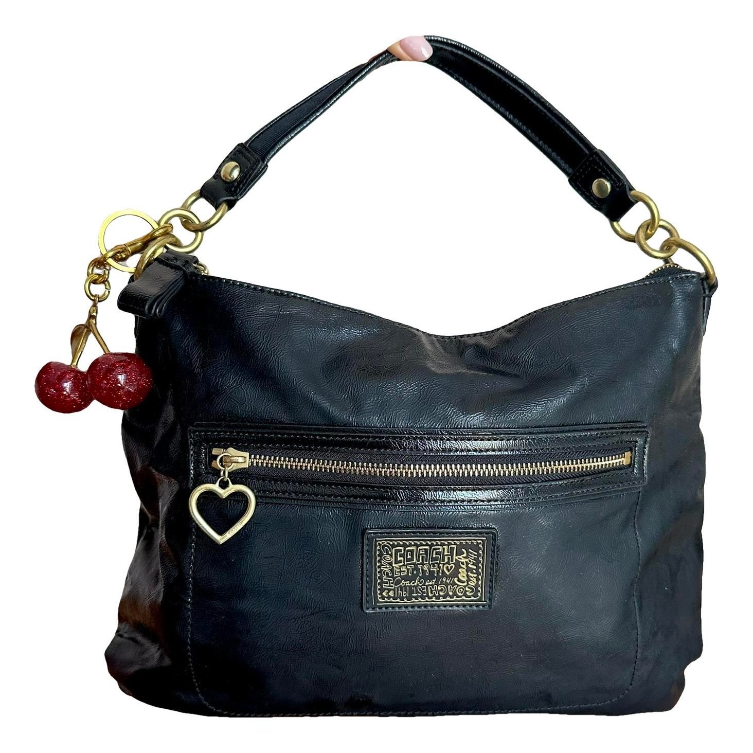Signature Sufflette leather handbag