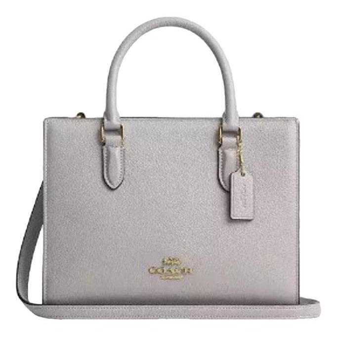 Leather crossbody bag