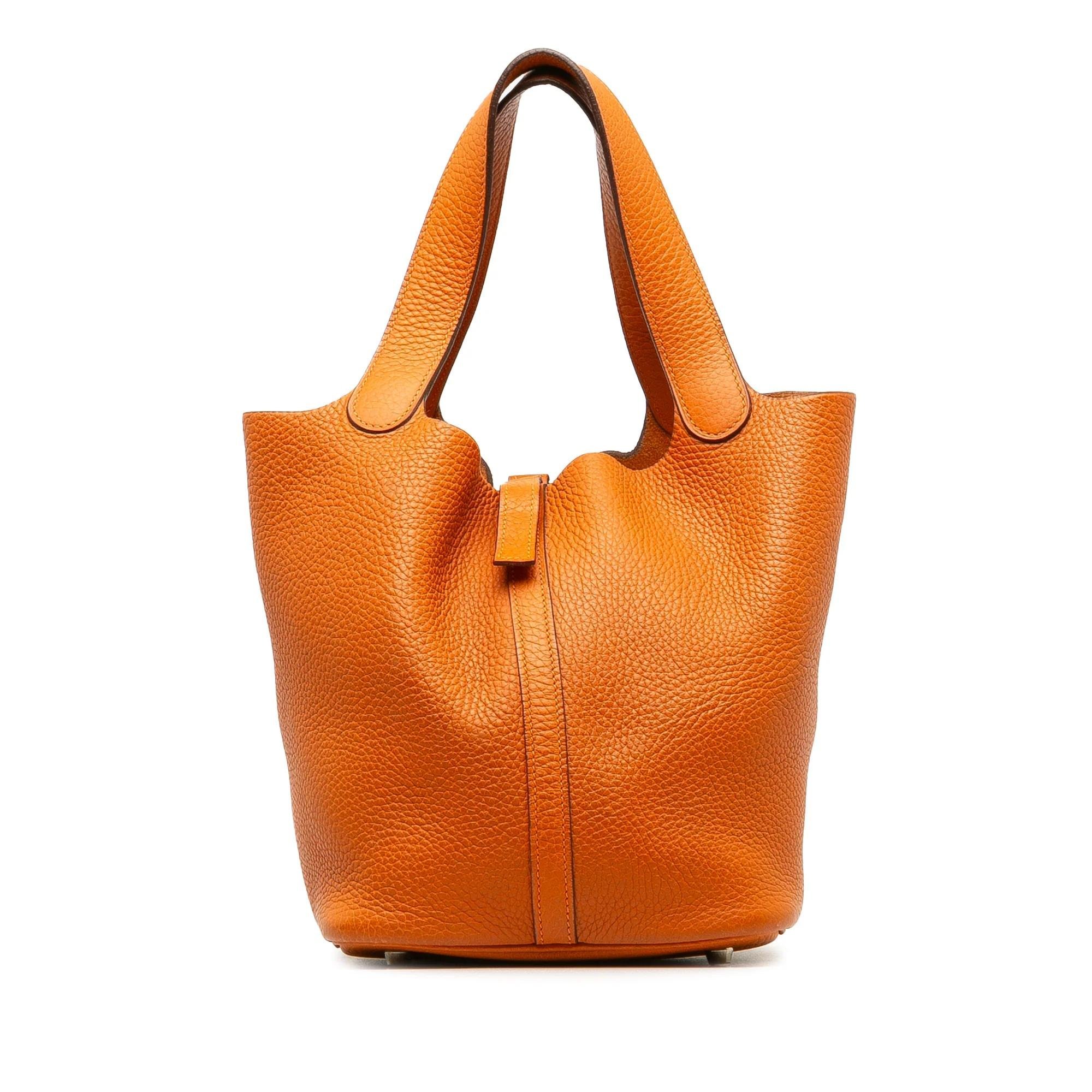Leather handbag