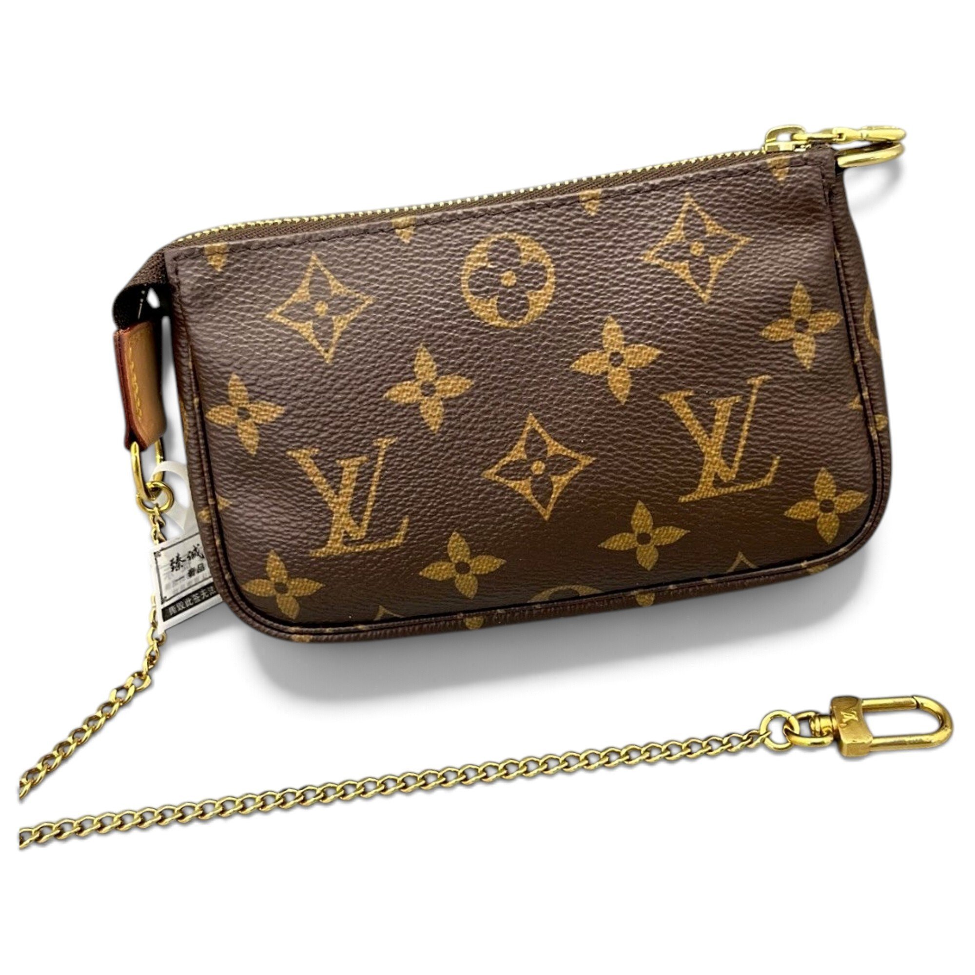 Pochette Accessoire leather handbag