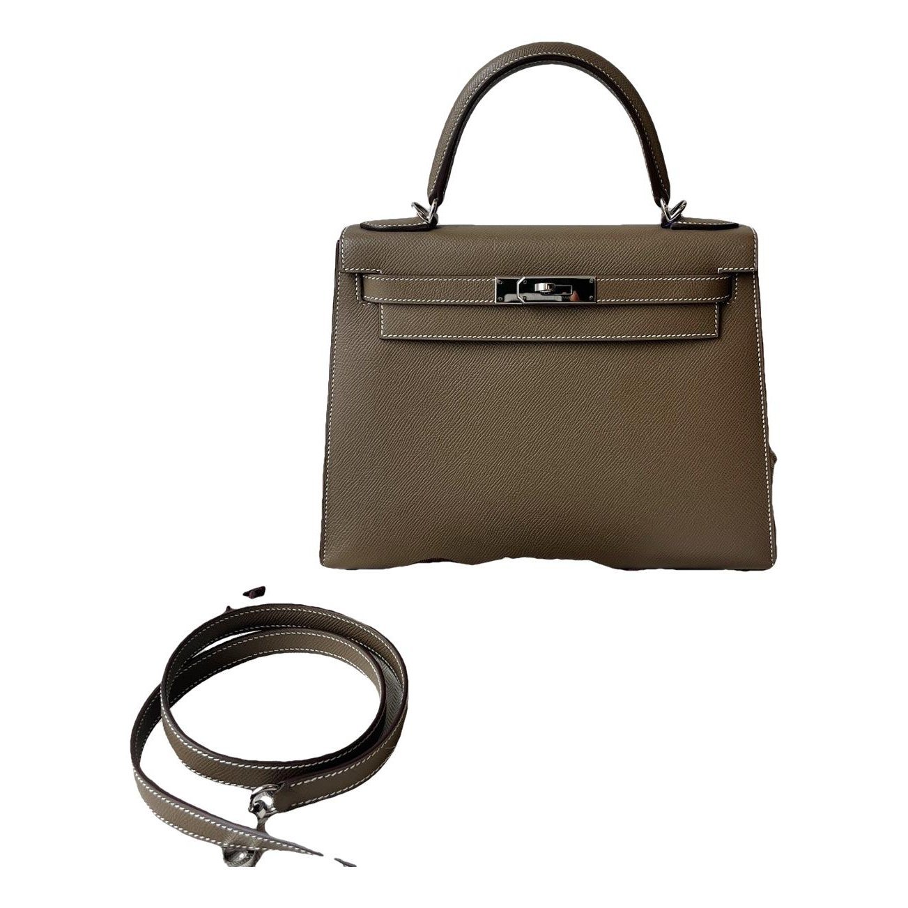 Kelly 28 leather handbag