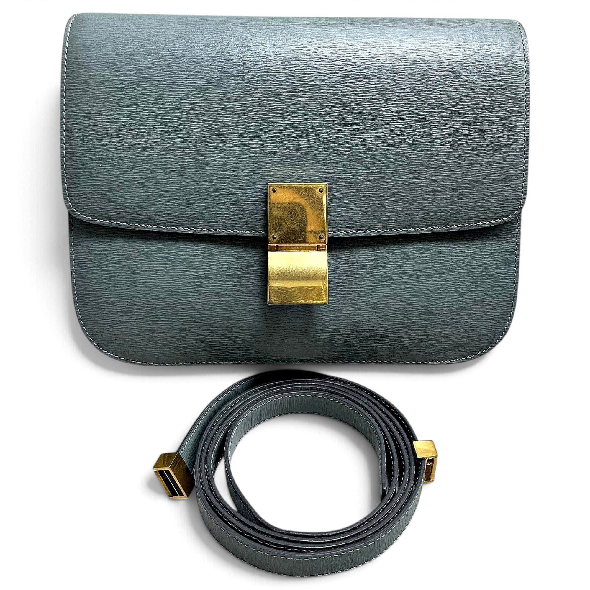 Classic leather handbag