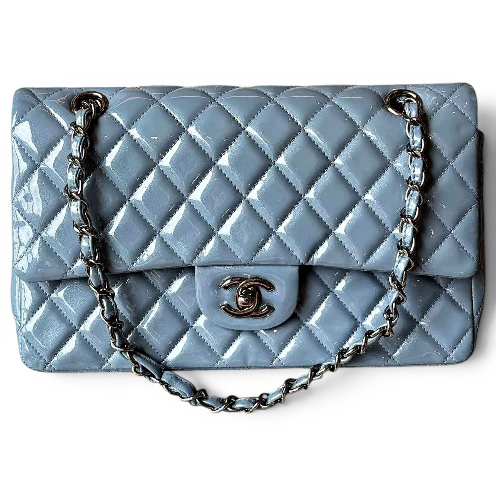 Timeless/Classique patent leather handbag