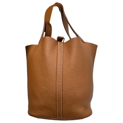 Picotin leather handbag