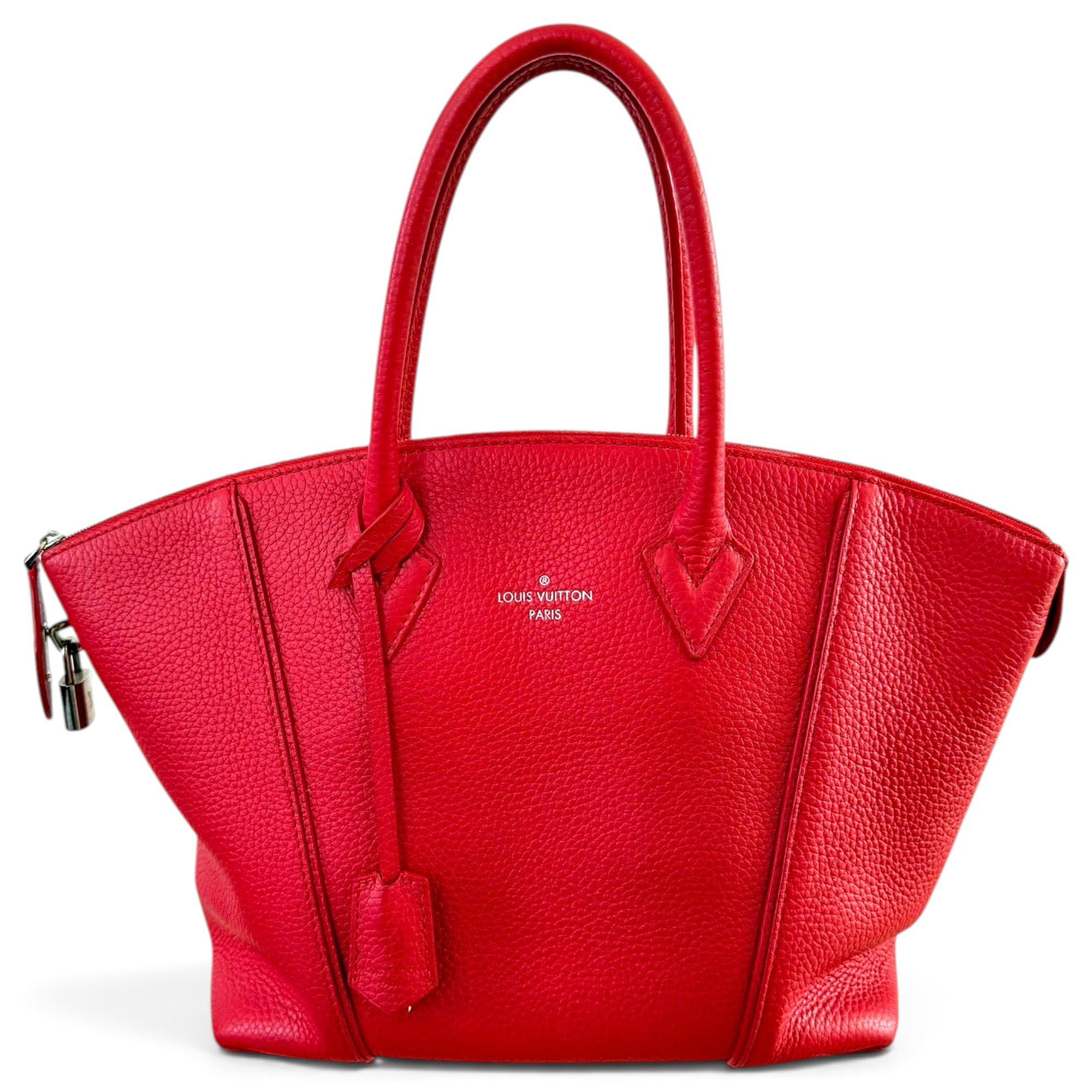 Soft Lockit leather handbag