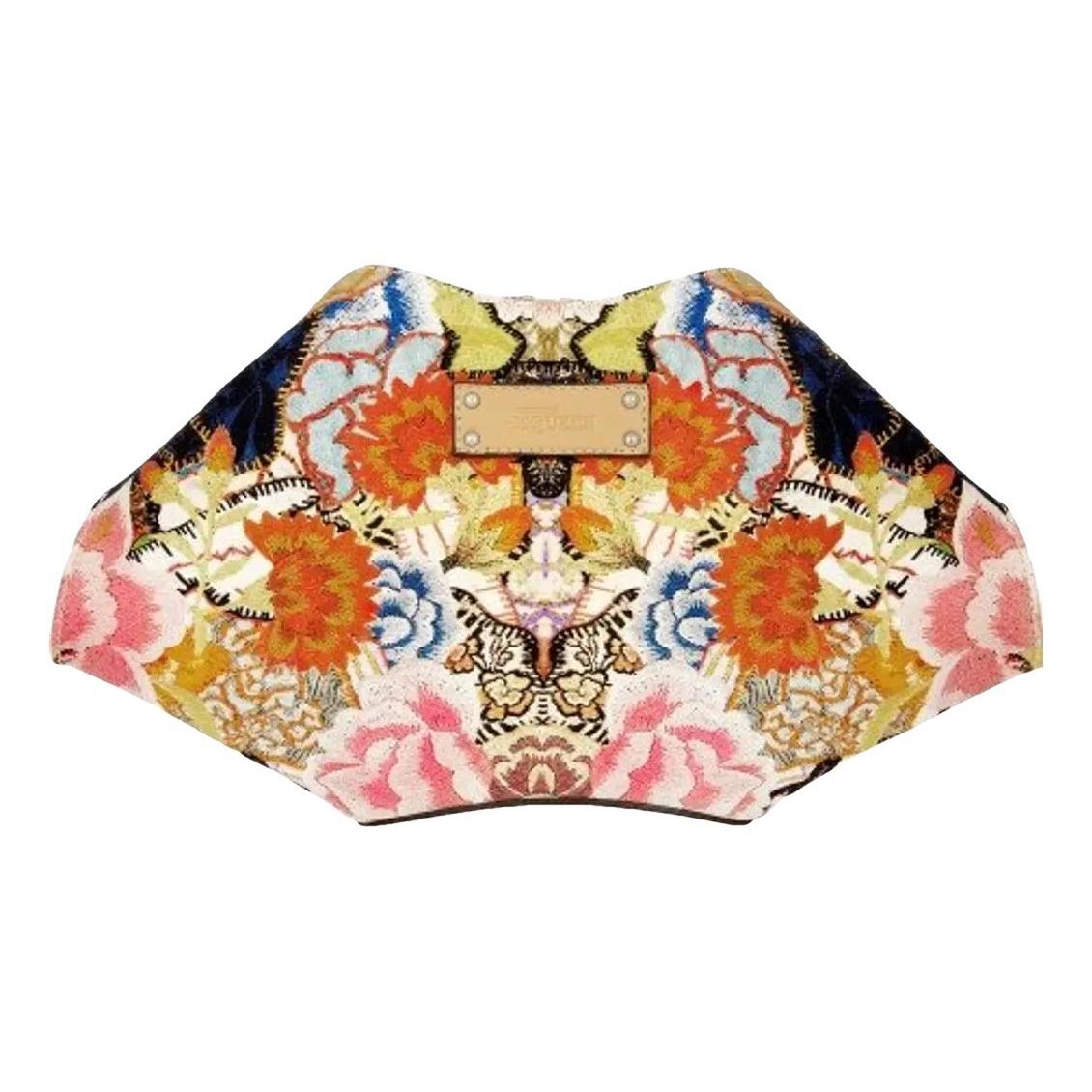 Manta silk clutch bag