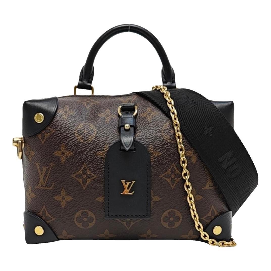 Louis Vuitton Petite Malle Souple leather handbag
