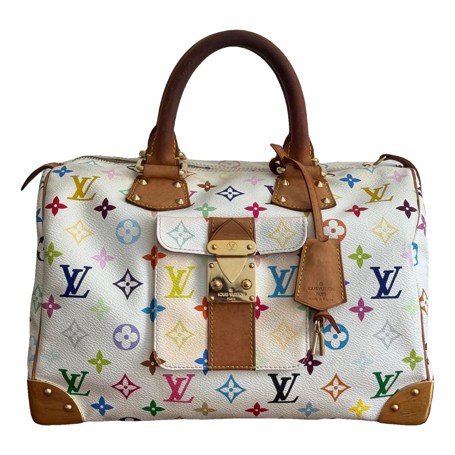 Speedy leather handbag