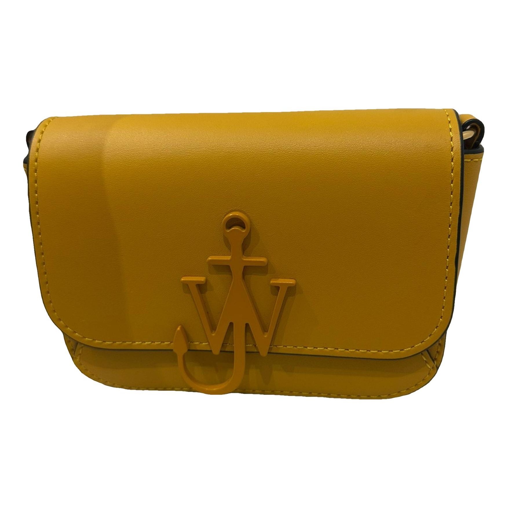JW Anderson Logo leather crossbody bag