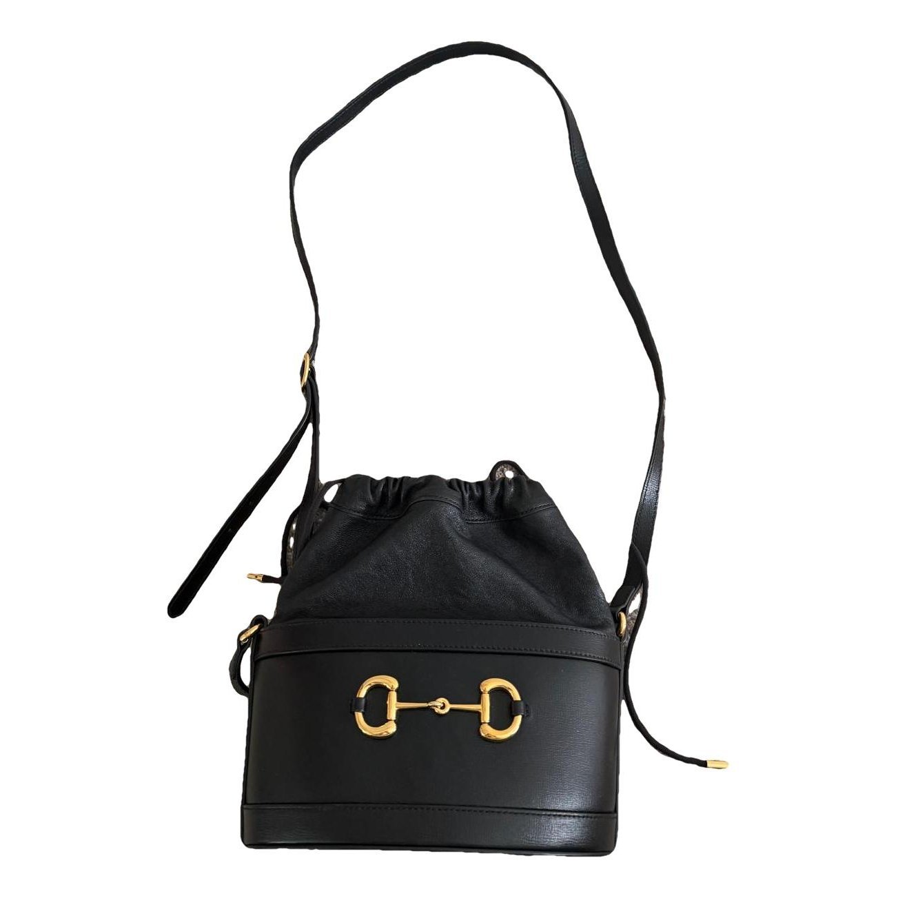 Horsebit 1955 Bucket leather handbag