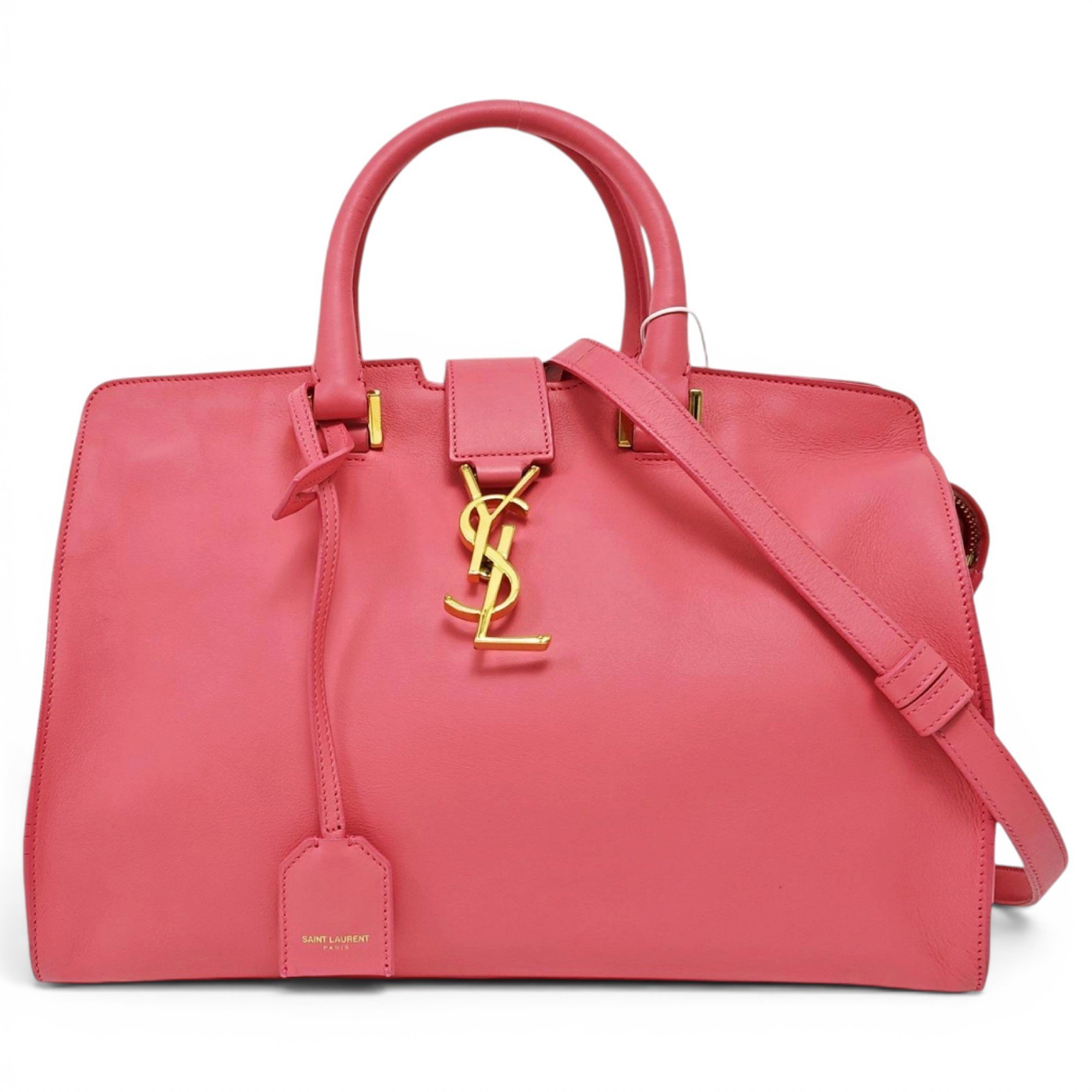 Monogram Cabas leather handbag