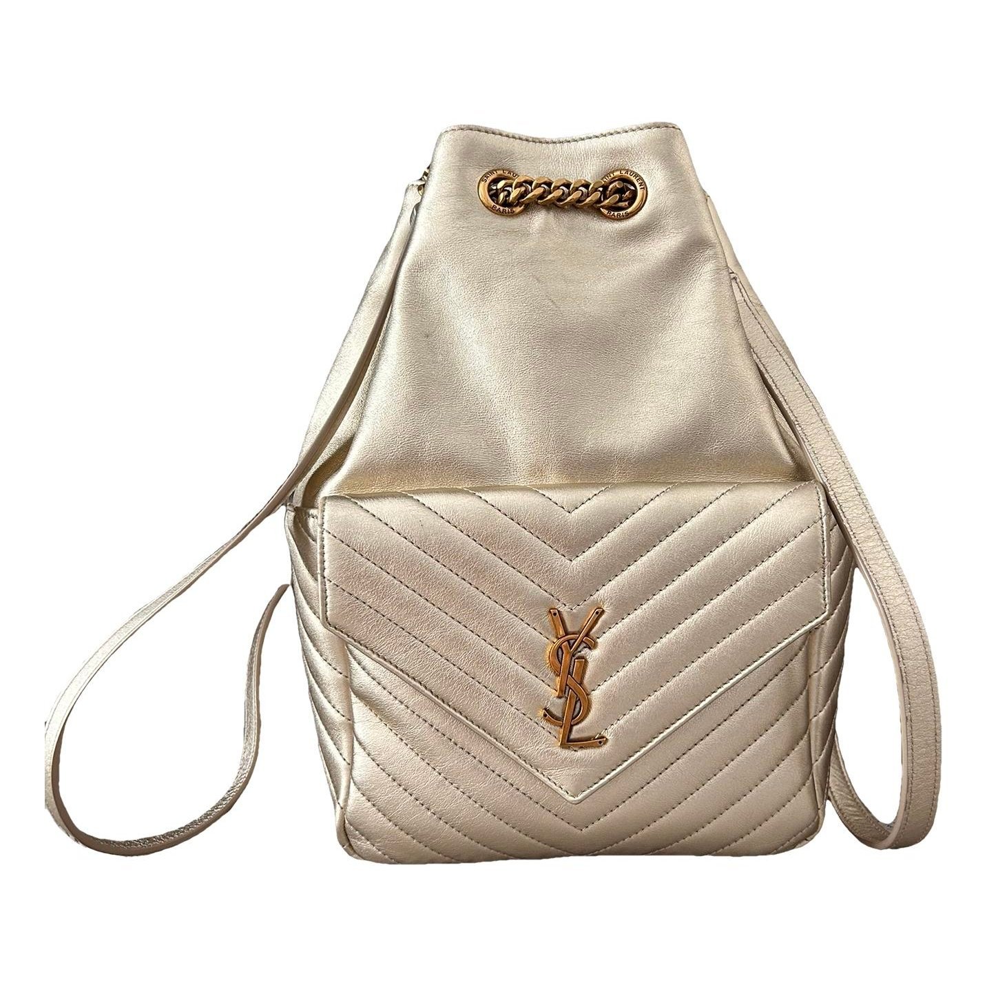 Loulou leather backpack