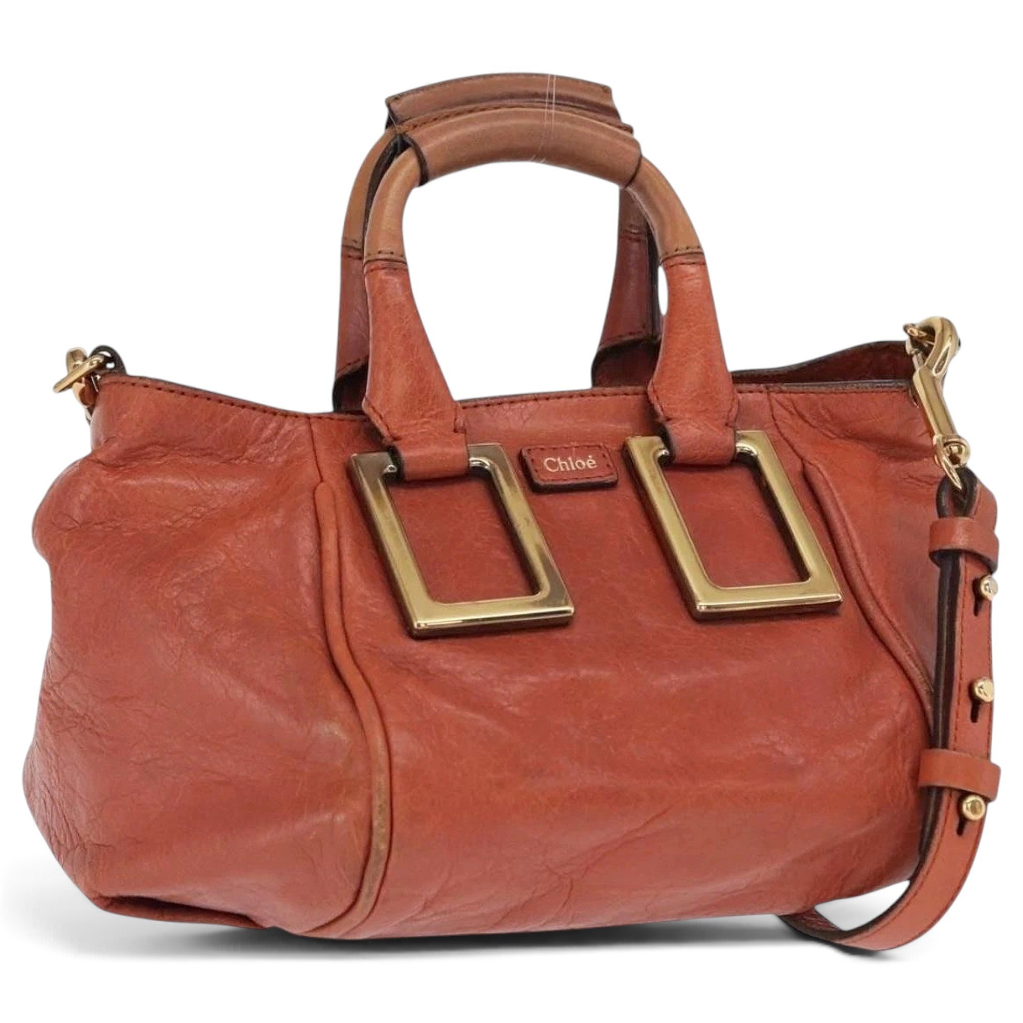 Leather handbag