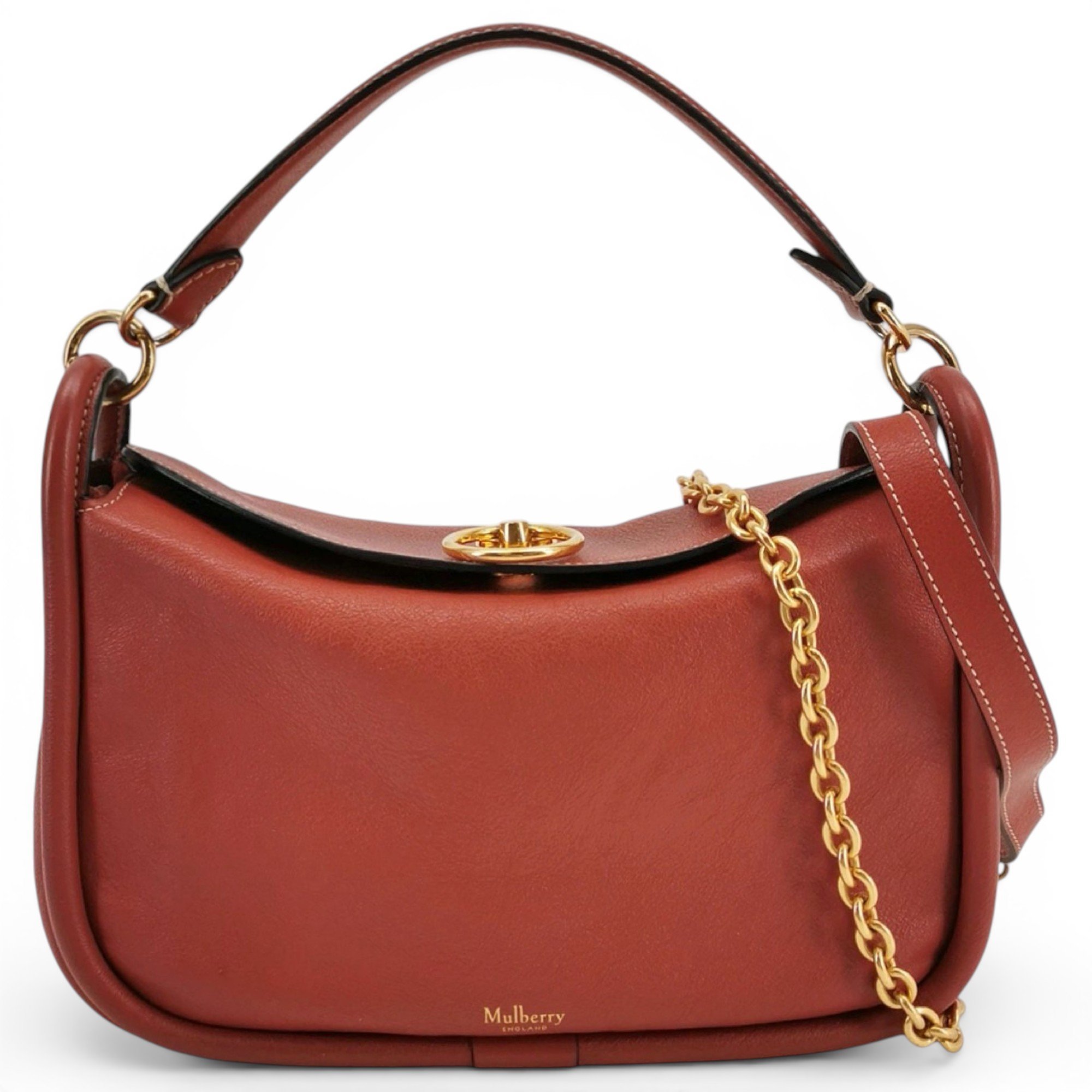 Leighton leather handbag