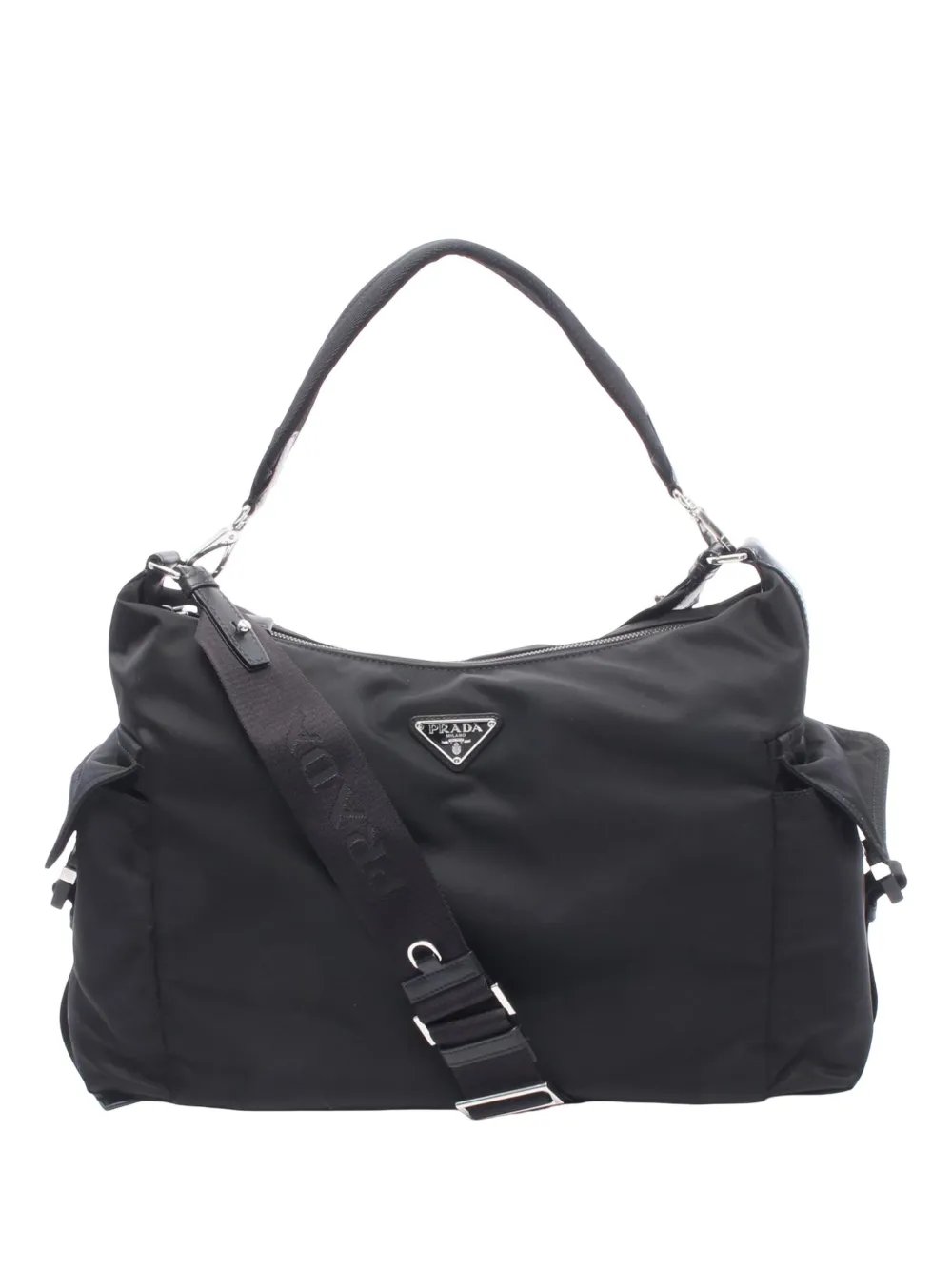 2019-2026 Re-Nylon Saffiano Explorer satchel