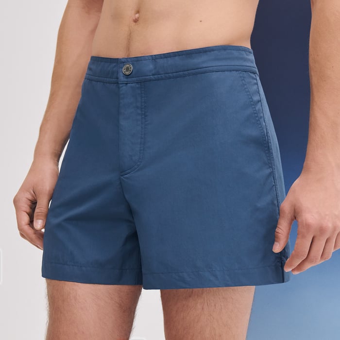 Bleu Turquin "H Fantome" Swim Trunks