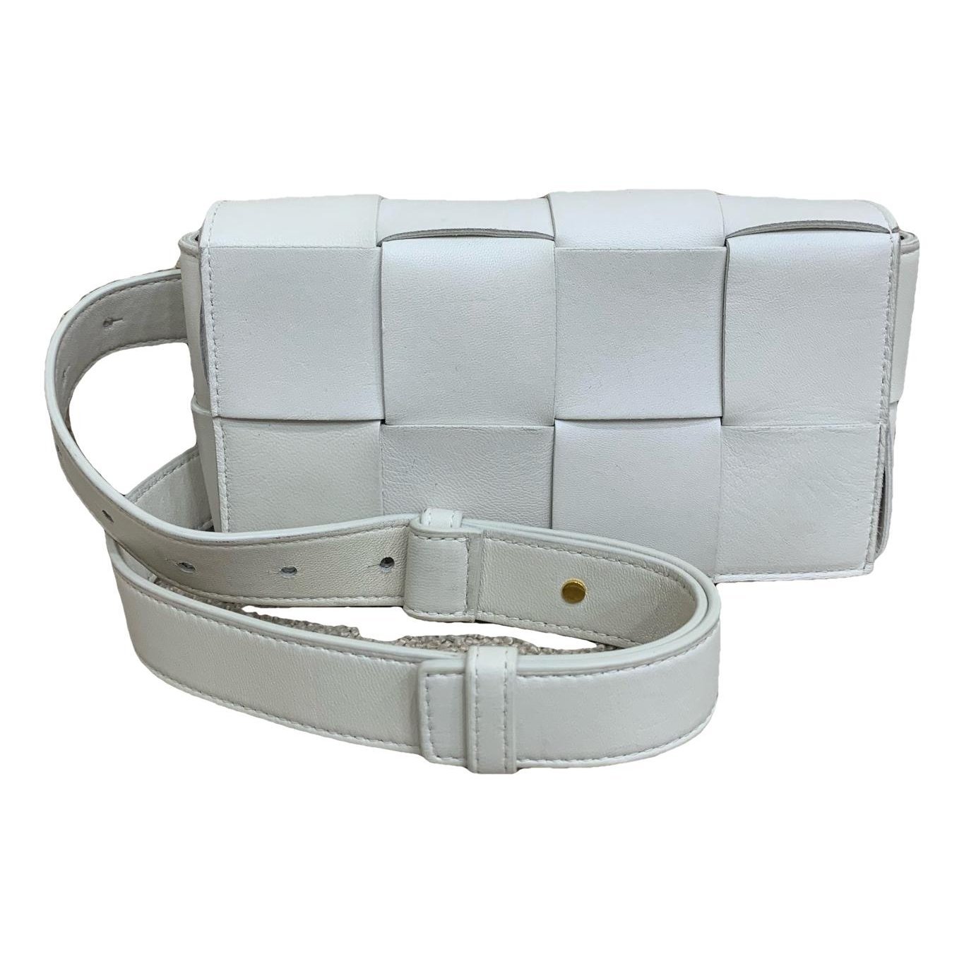 Cassette leather handbag