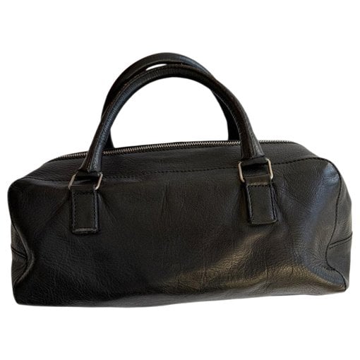 Miu Logo leather handbag