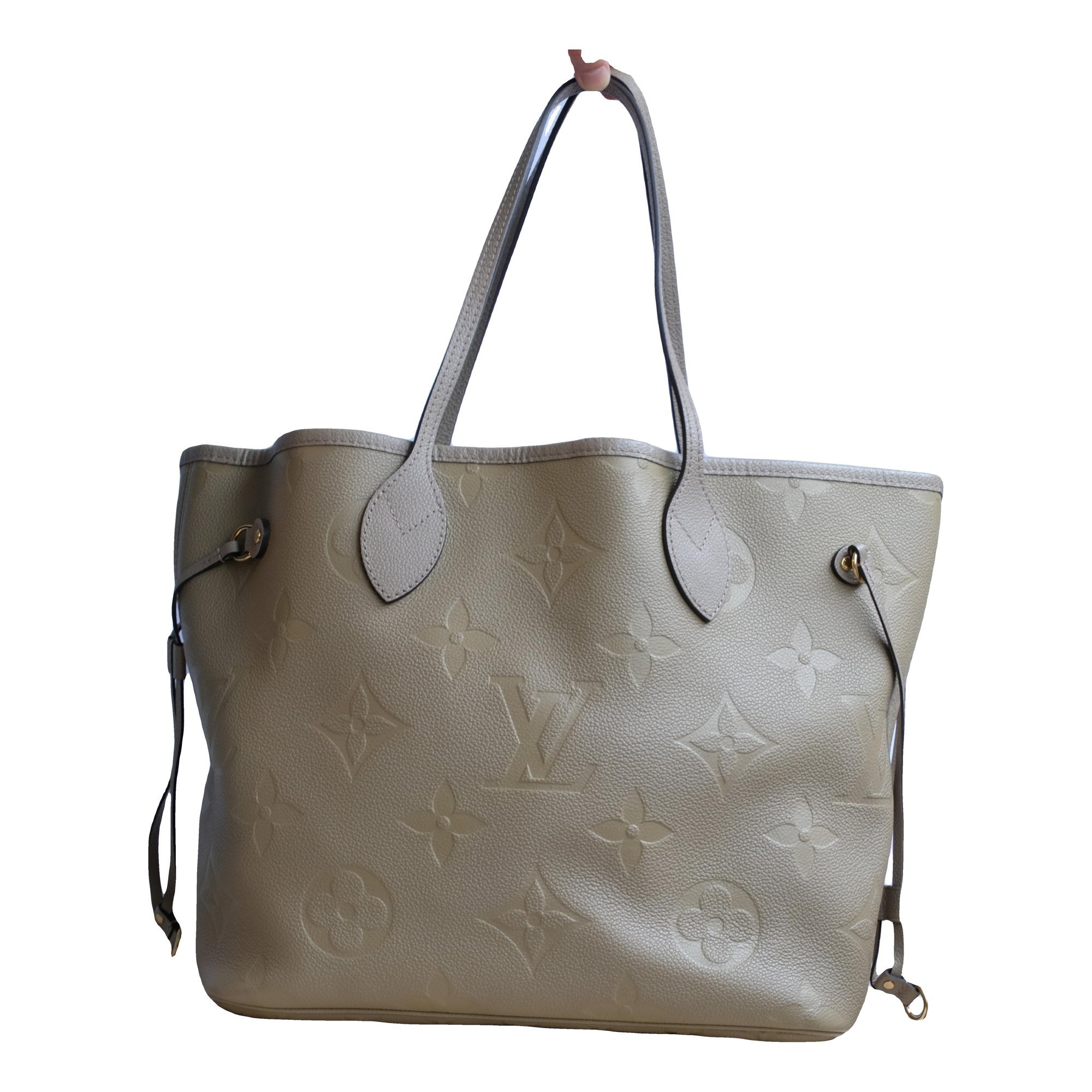 Neverfull leather handbag