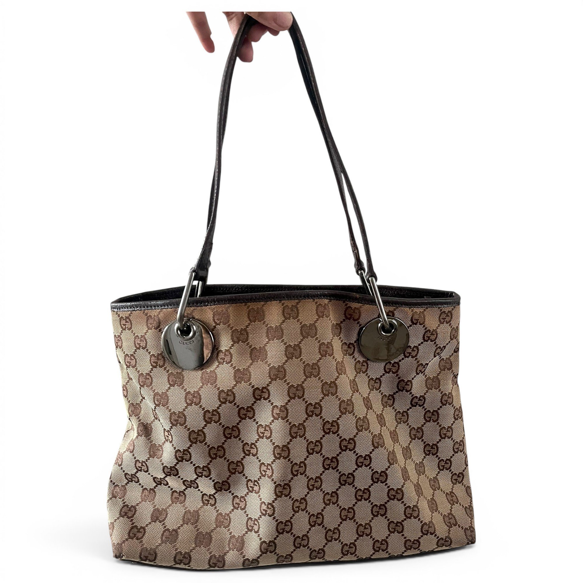 Eclipse cloth handbag