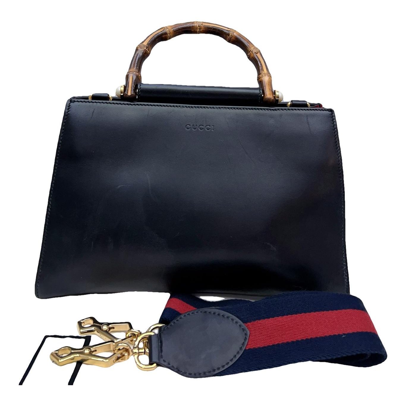 Nymphaea leather handbag