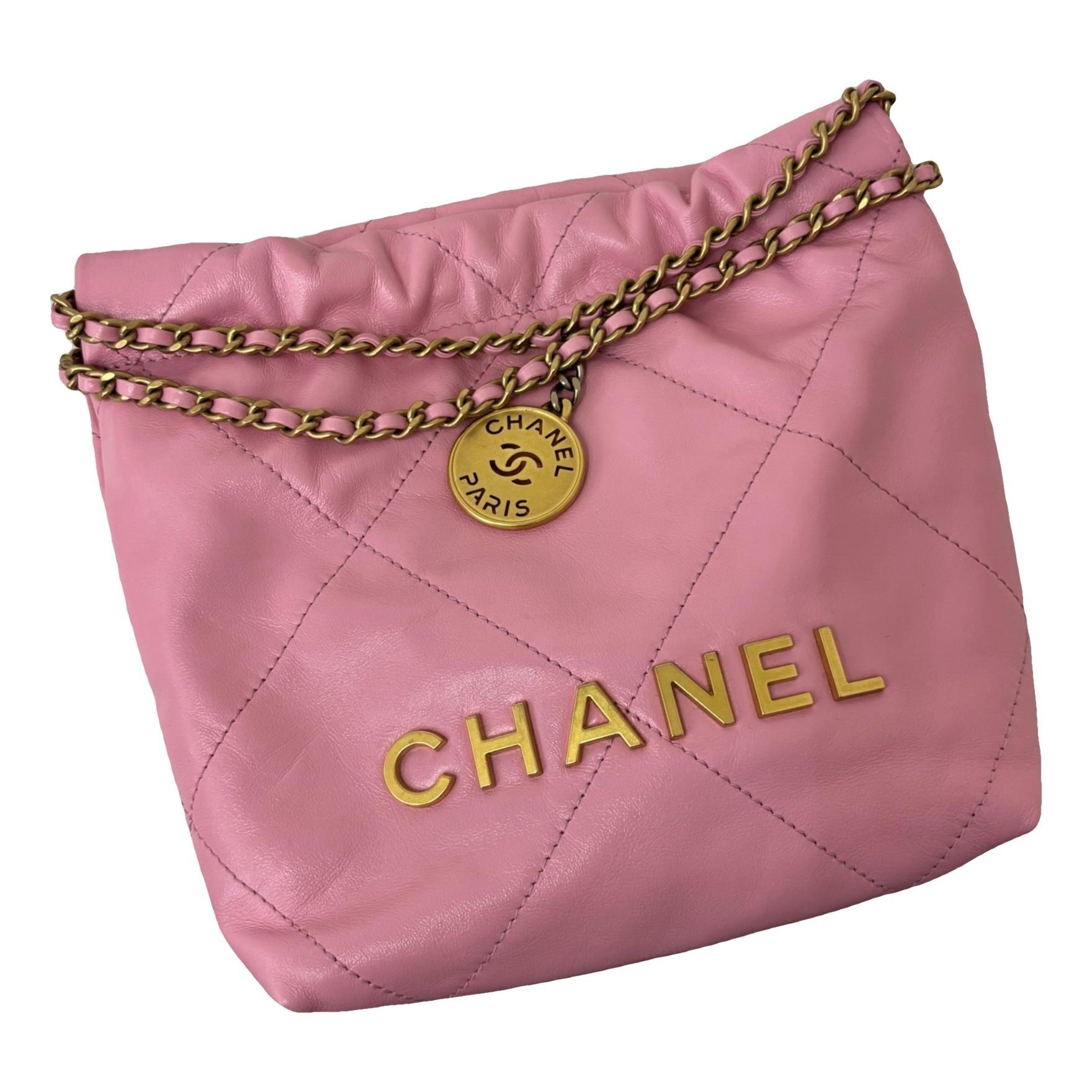 Chanel 22 leather crossbody bag