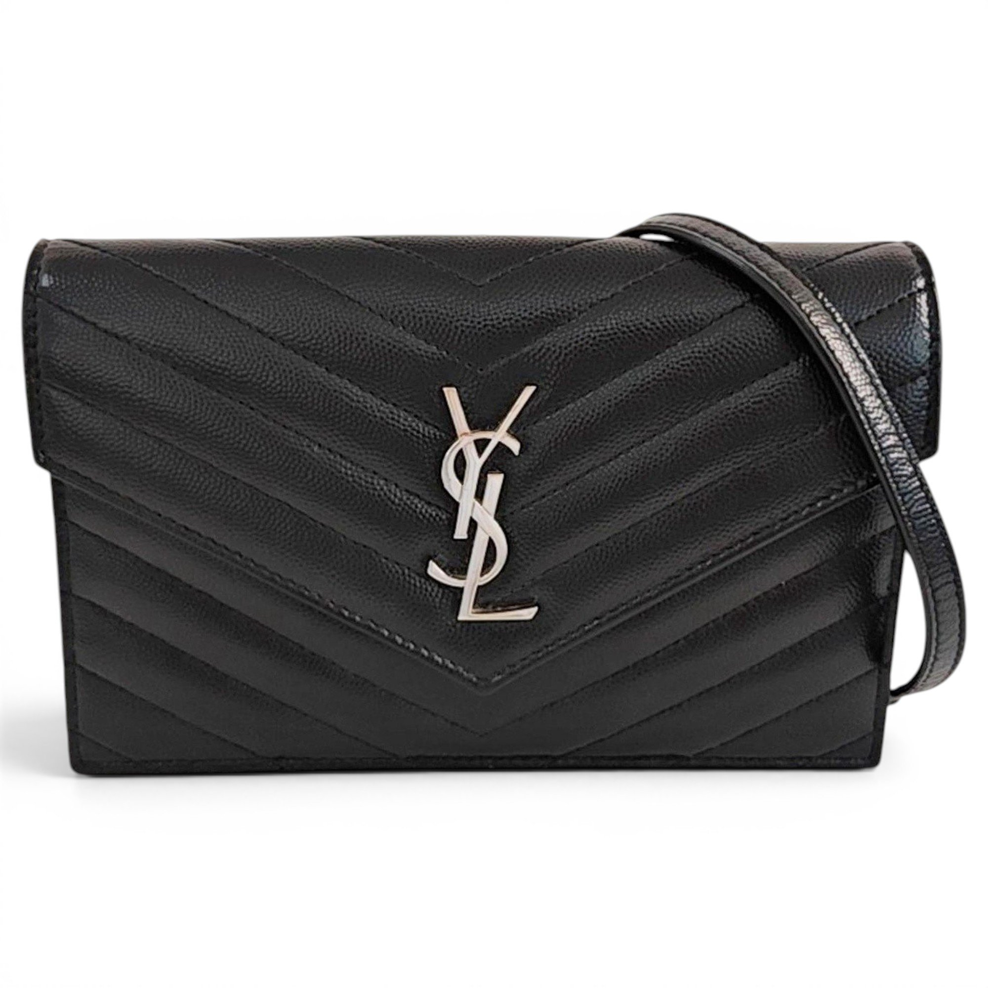 Baby monogramme leather handbag