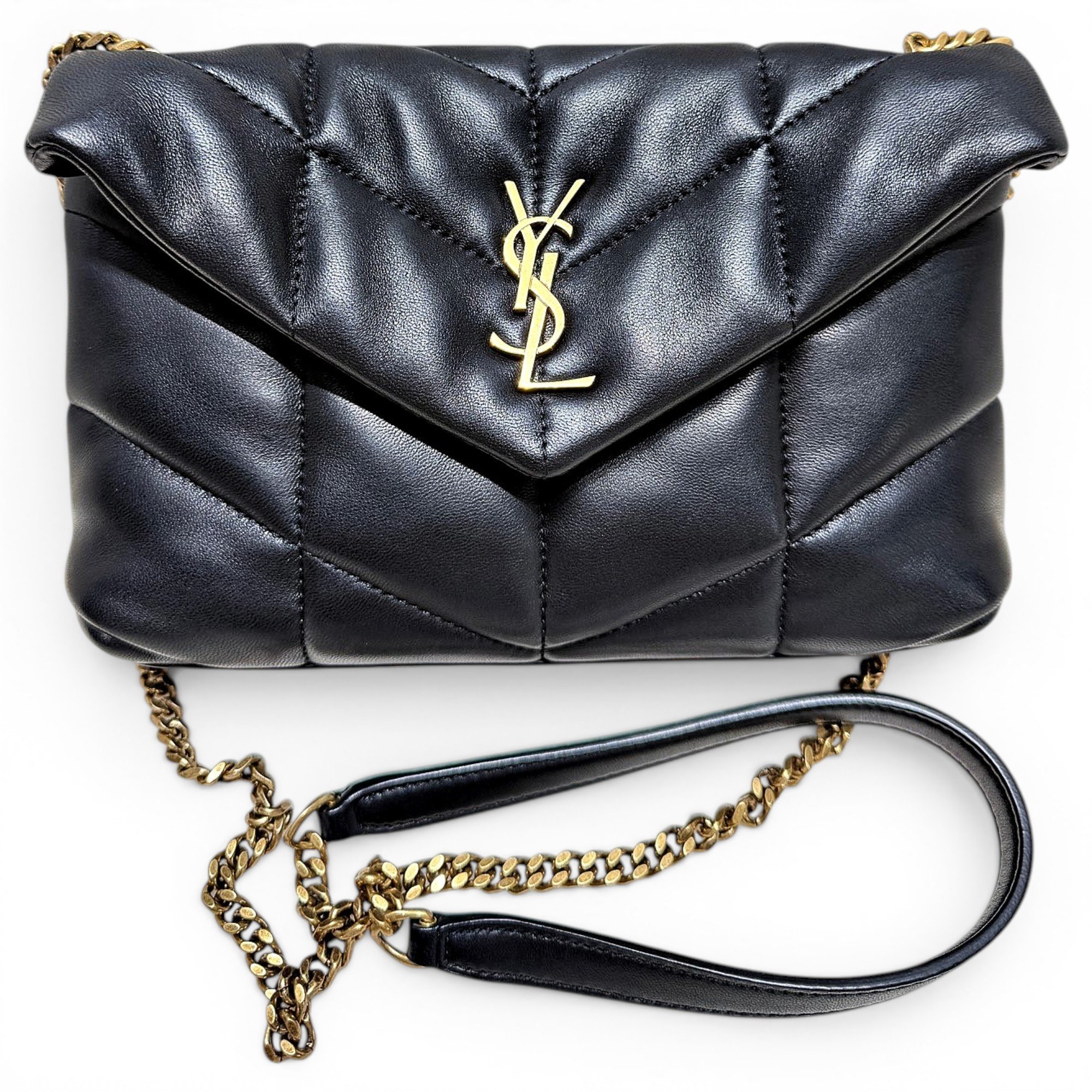 Leather handbag