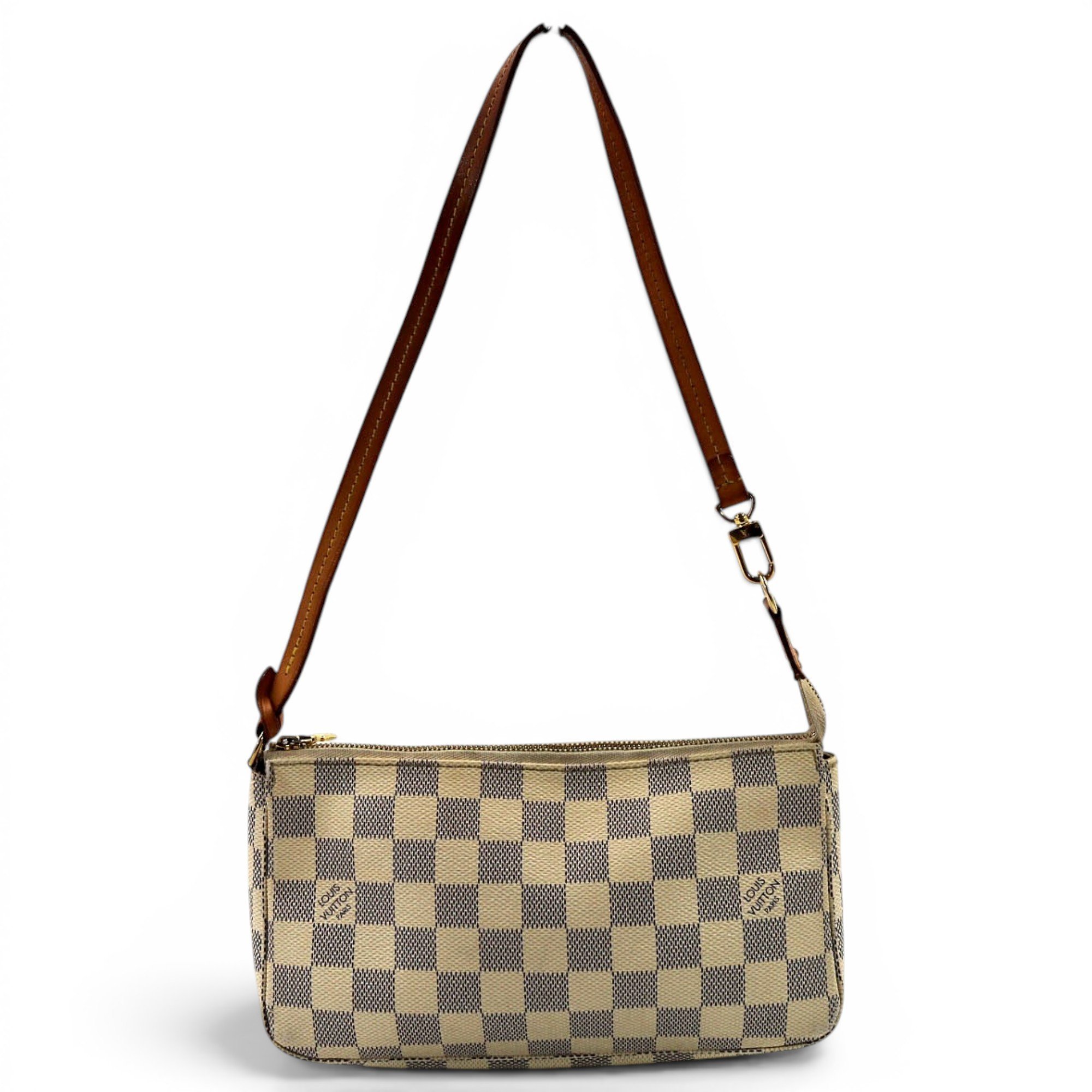 Pochette Accessoire leather handbag