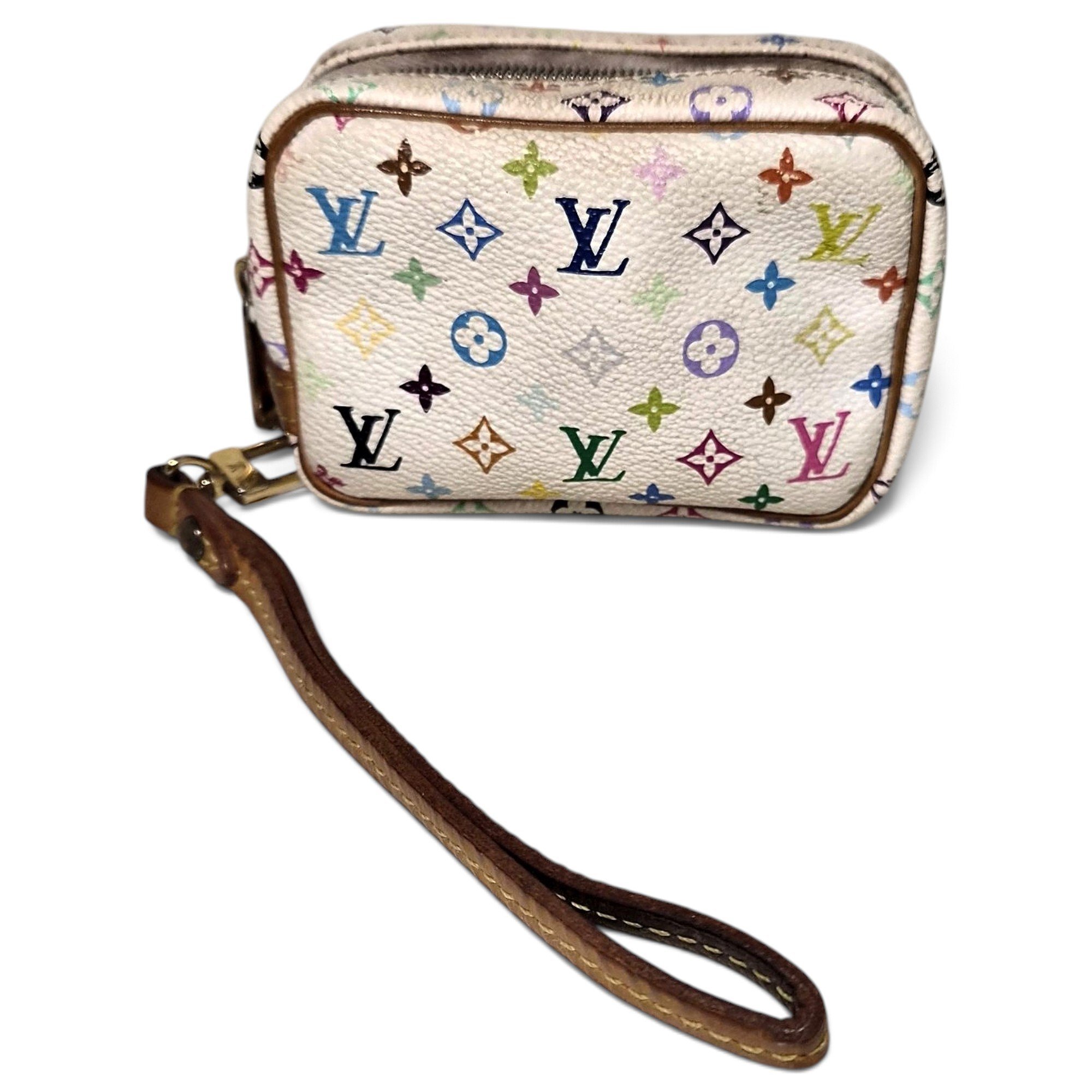 Wapity leather clutch bag