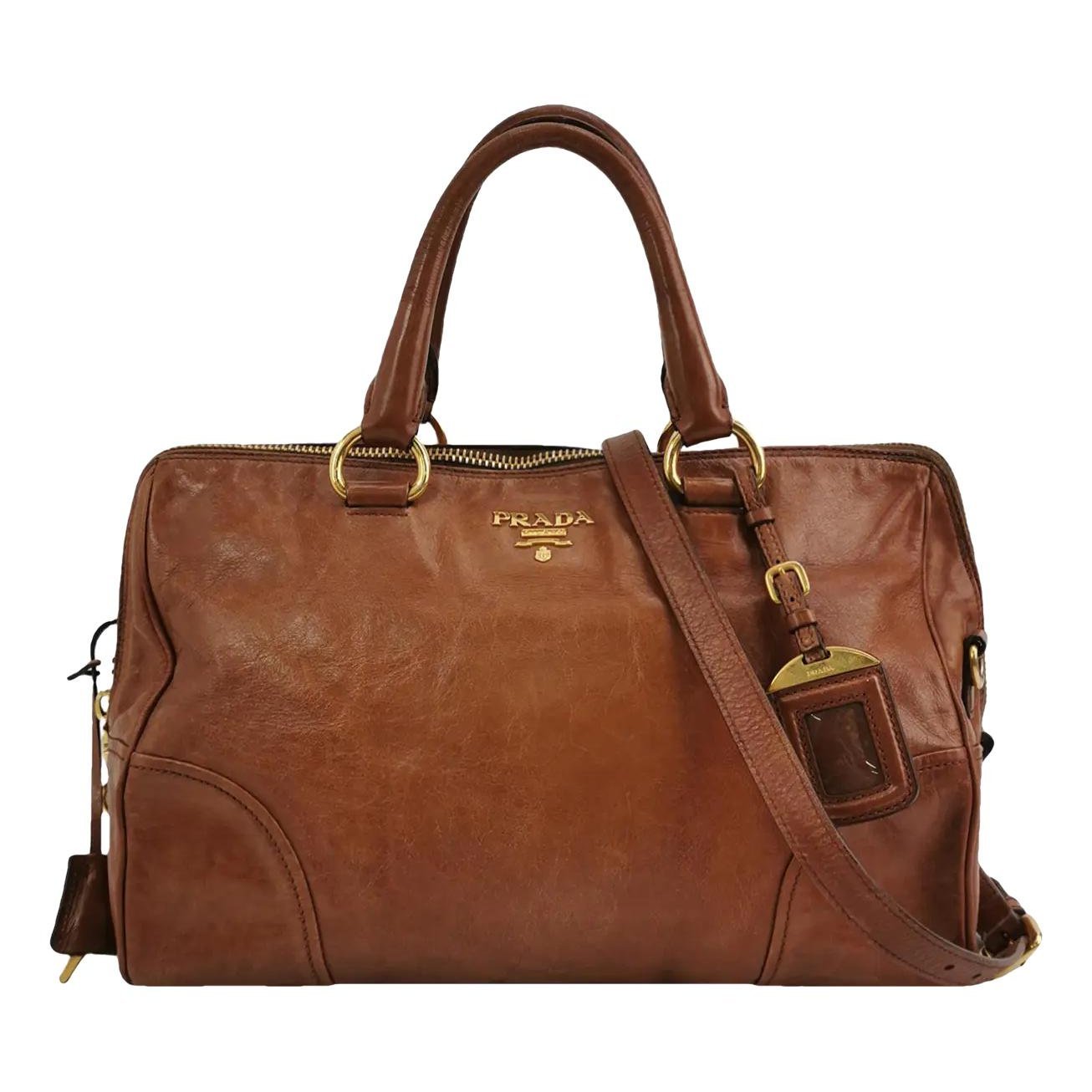 Leather crossbody bag