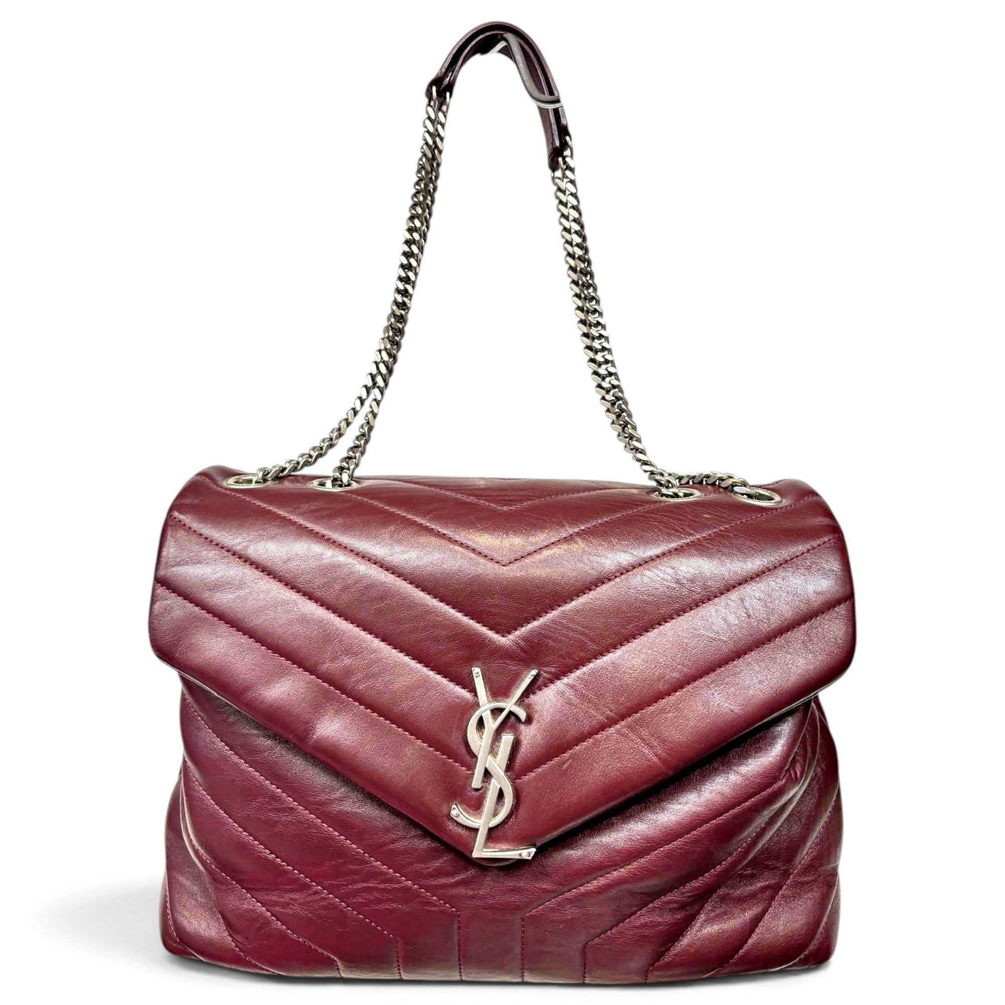 Leather crossbody bag