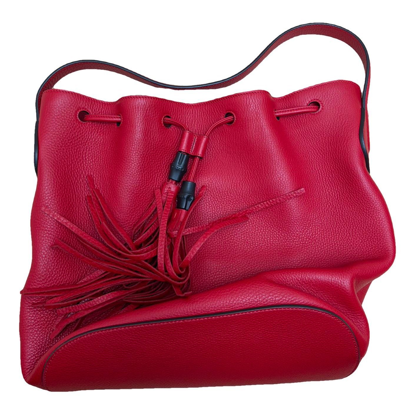 Leather handbag