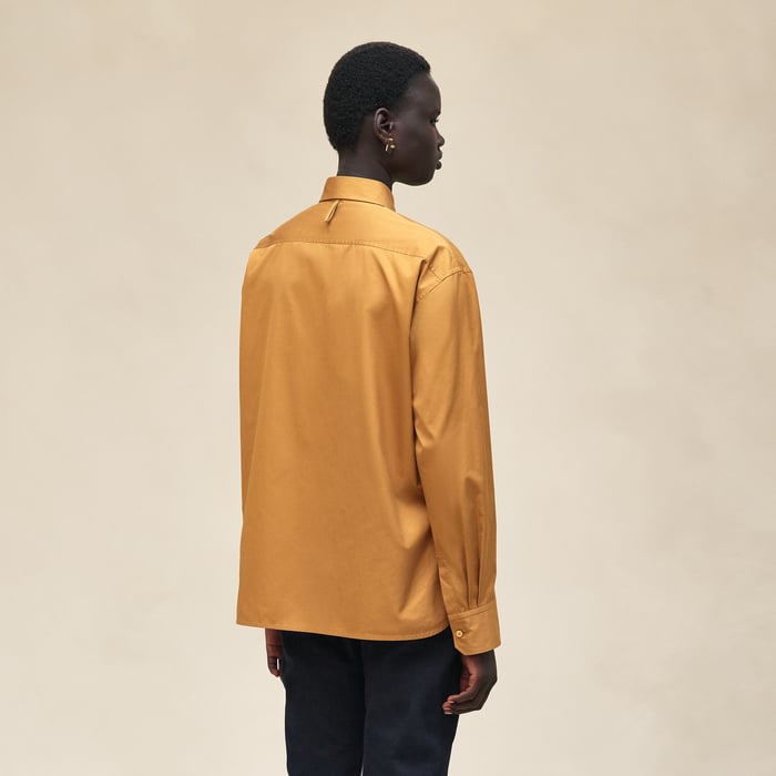 Marron Ocre Masculine Shirt