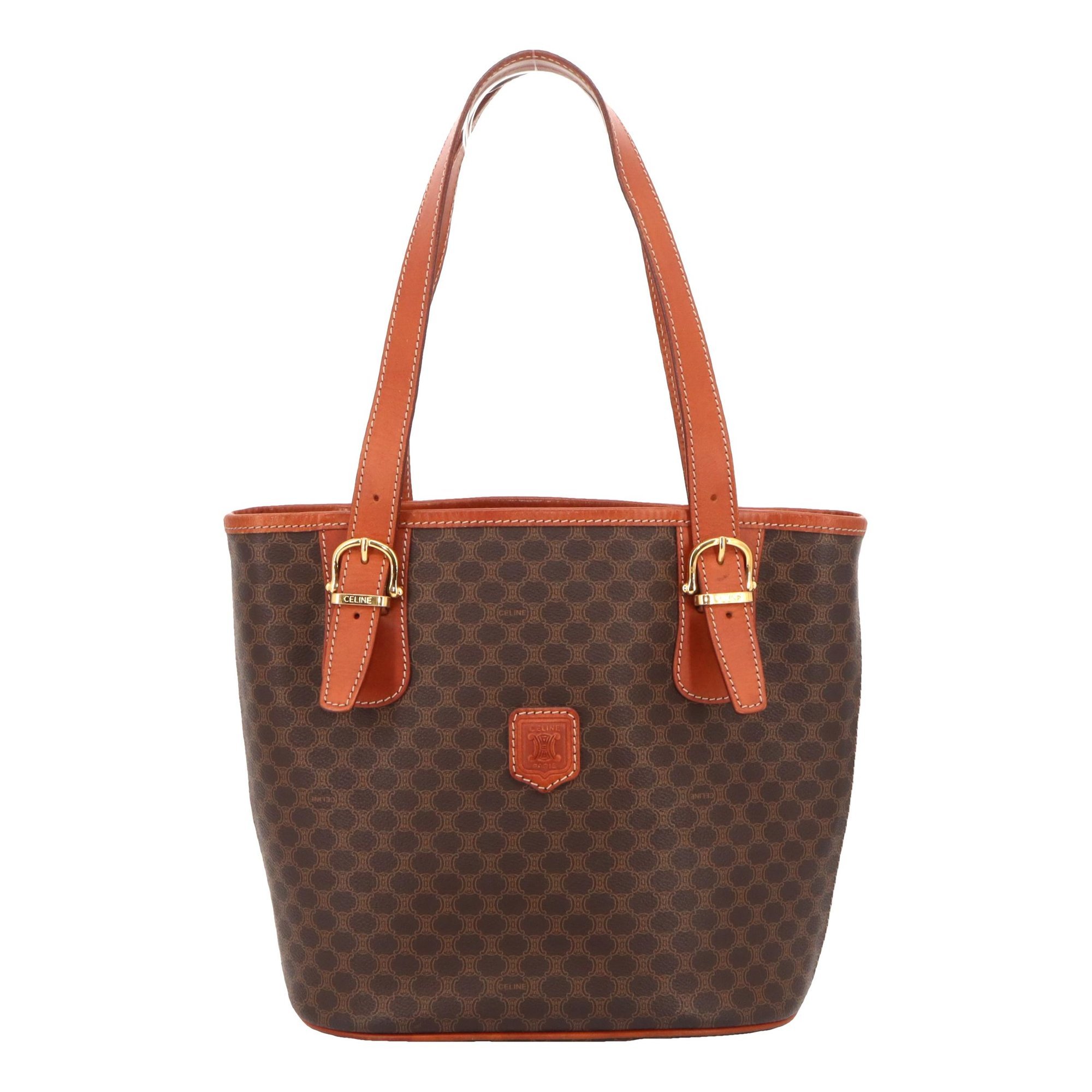 Leather tote