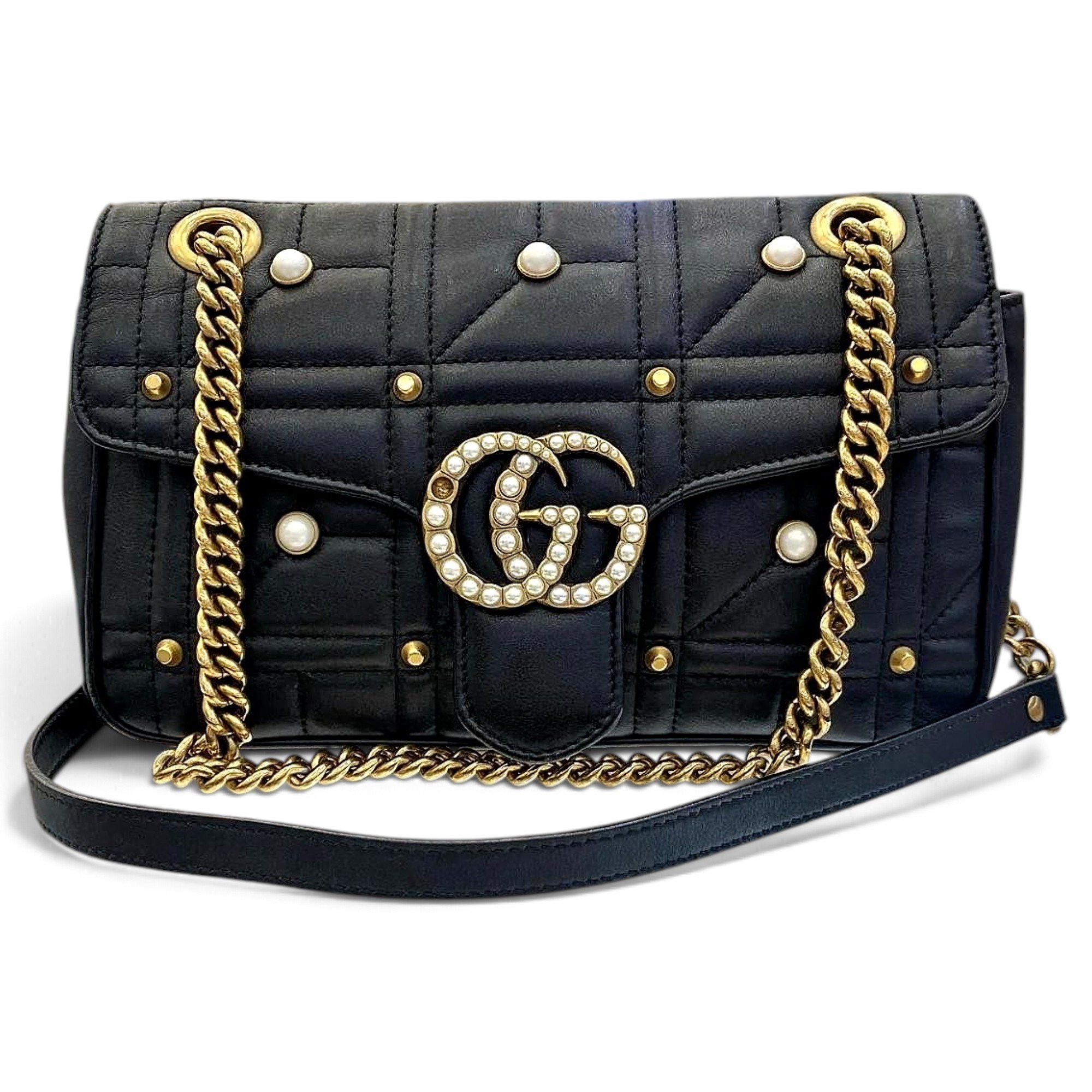 GG Marmont leather handbag