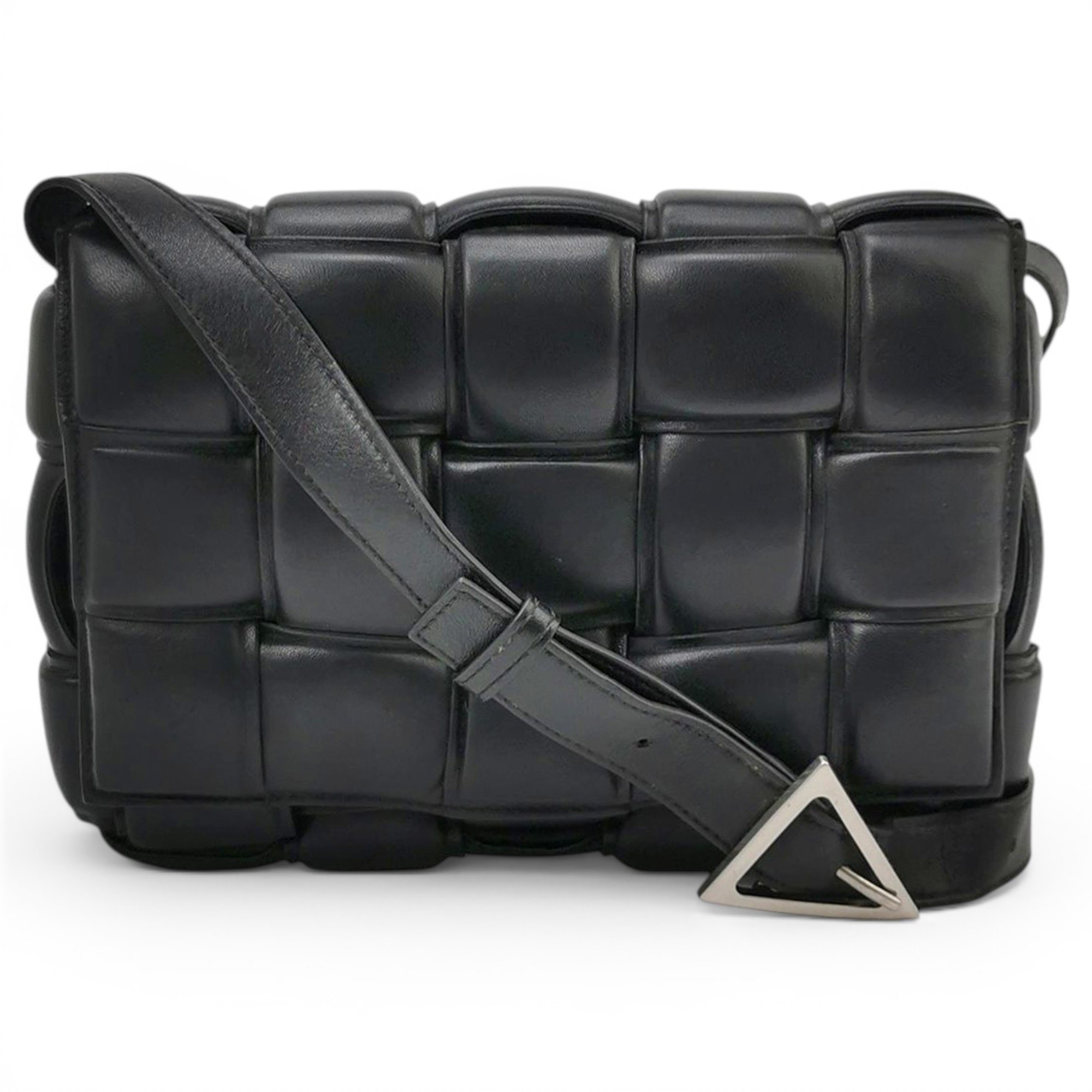Brick Cassette leather handbag