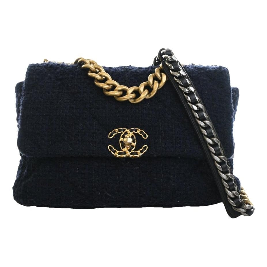 Chanel 19 tweed crossbody bag