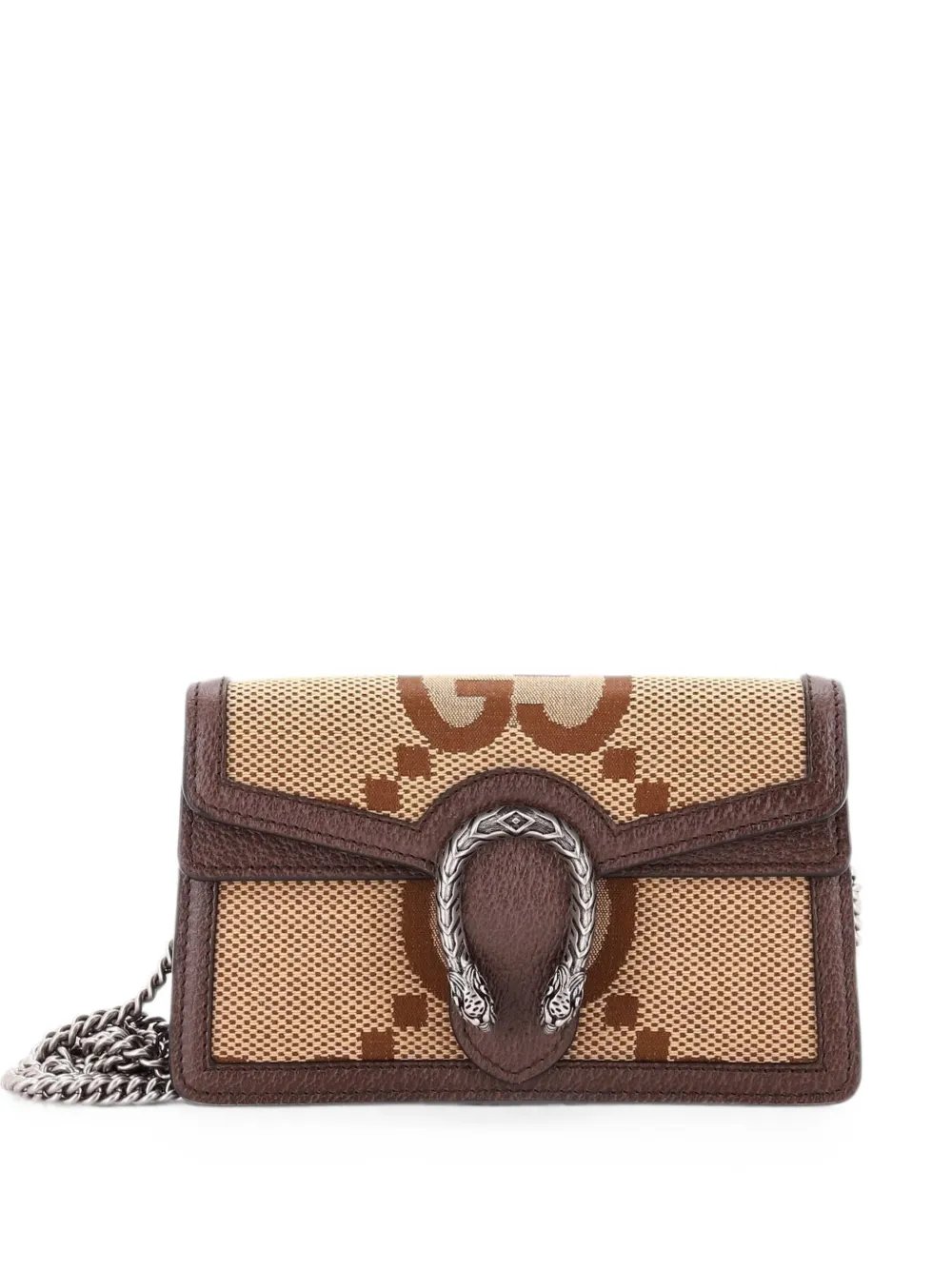 Dionysus Bag Jumbo GG Canvas Super Mini crossbody bag
