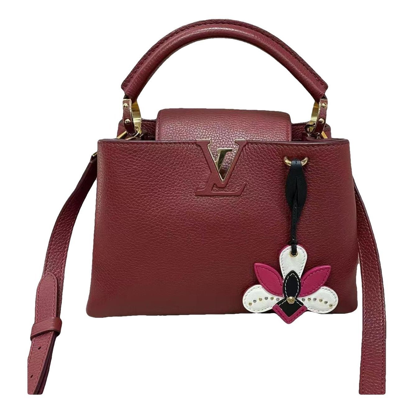 Capucines leather handbag