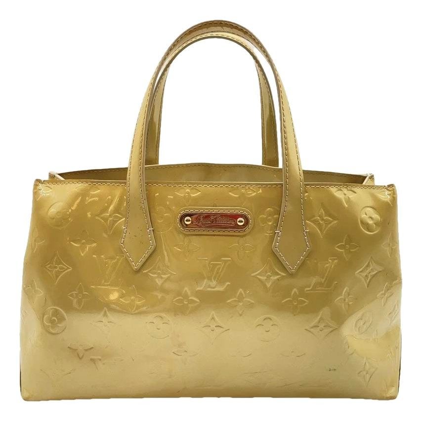Wilshire patent leather handbag