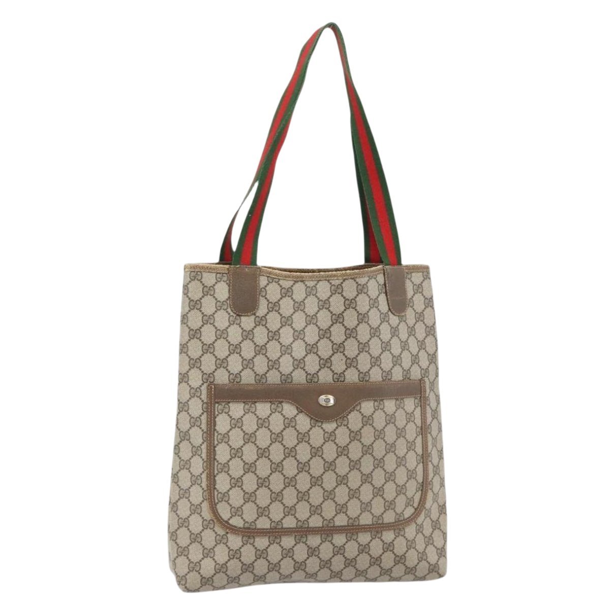 Leather tote