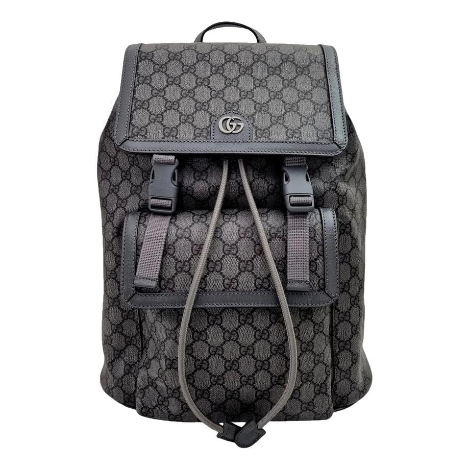 Leather backpack