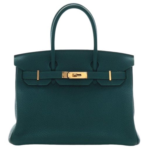 Birkin 30 leather handbag