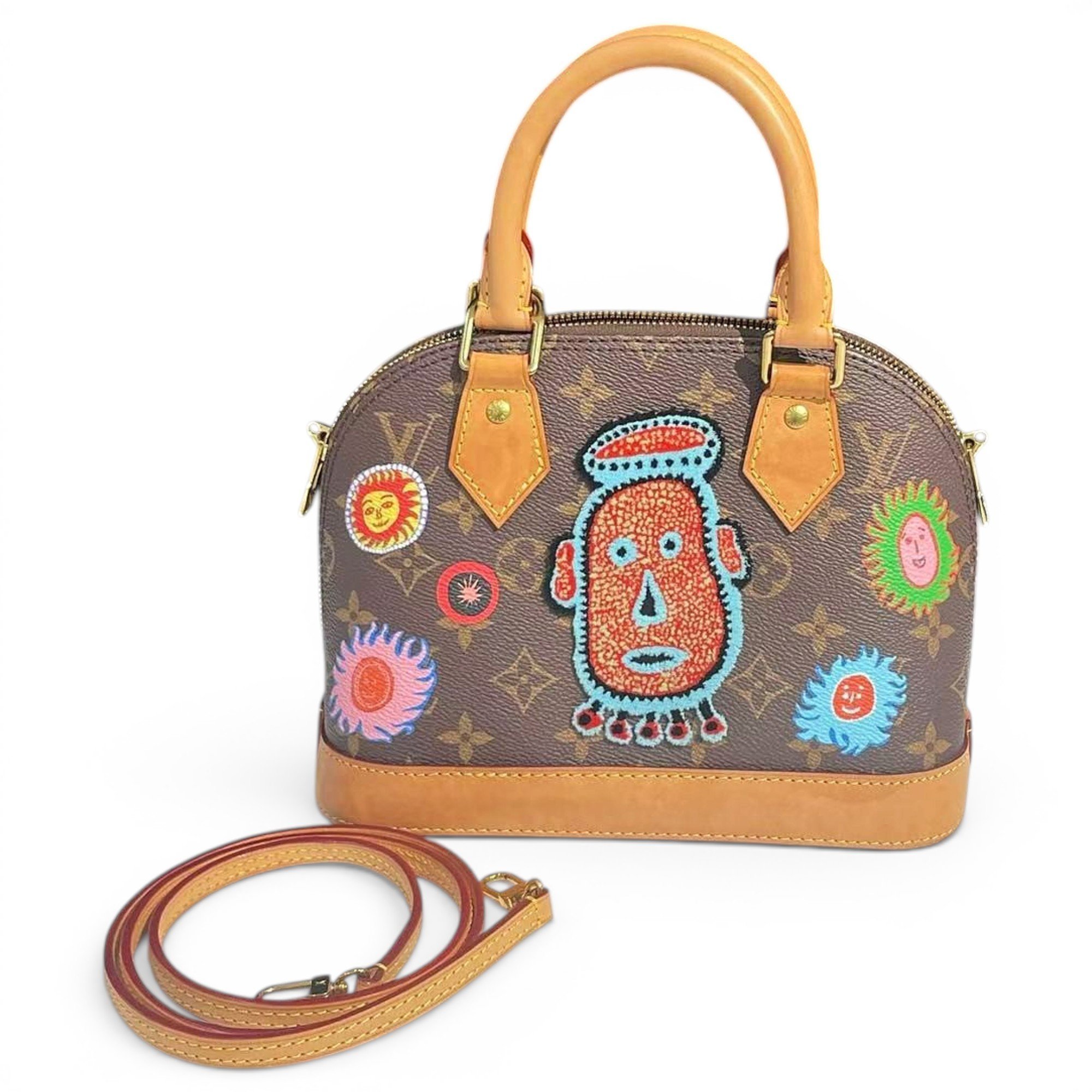 Alma BB leather handbag