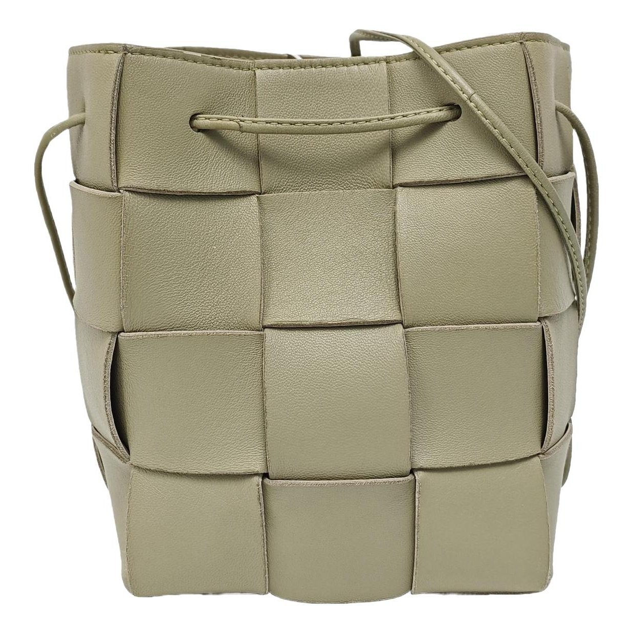 Brick Cassette leather handbag