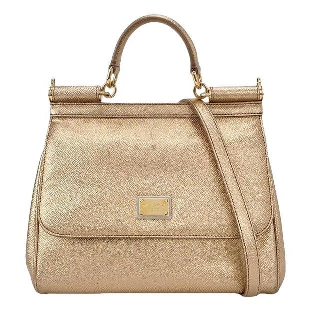 Dolce & Gabbana Sicily leather handbag