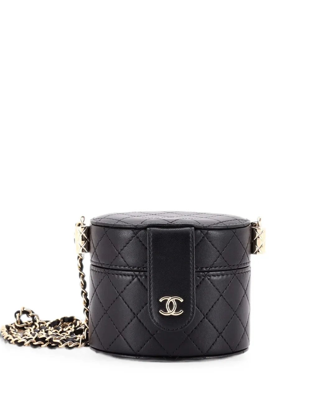 CC Allure Vanity Case with Chain Quilted Lambskin Mini crossbody bag