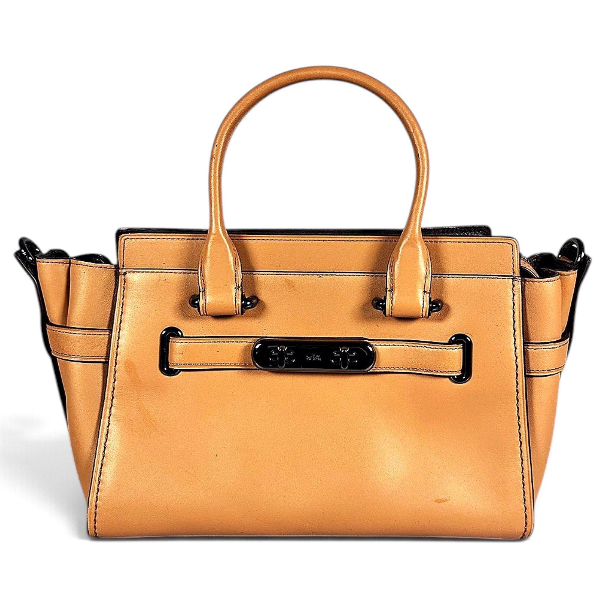 Leather satchel